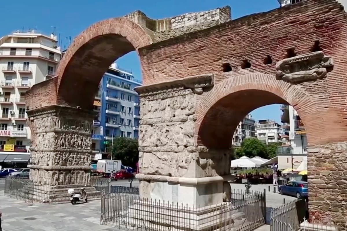 Arch of Galerius, Greece Car Rentals, Thessaloniki Rent-a-Car