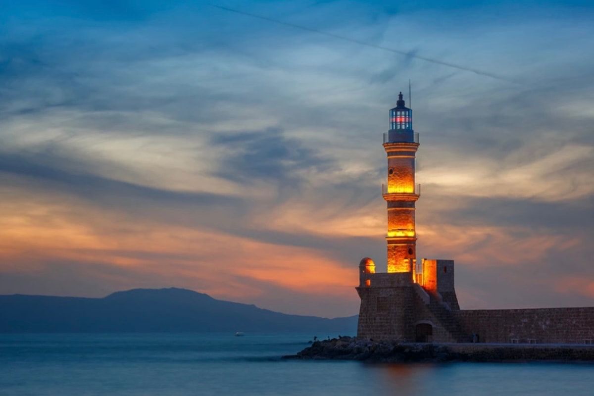 Chania Lighthouse, Crete car rentals, Crete car rental