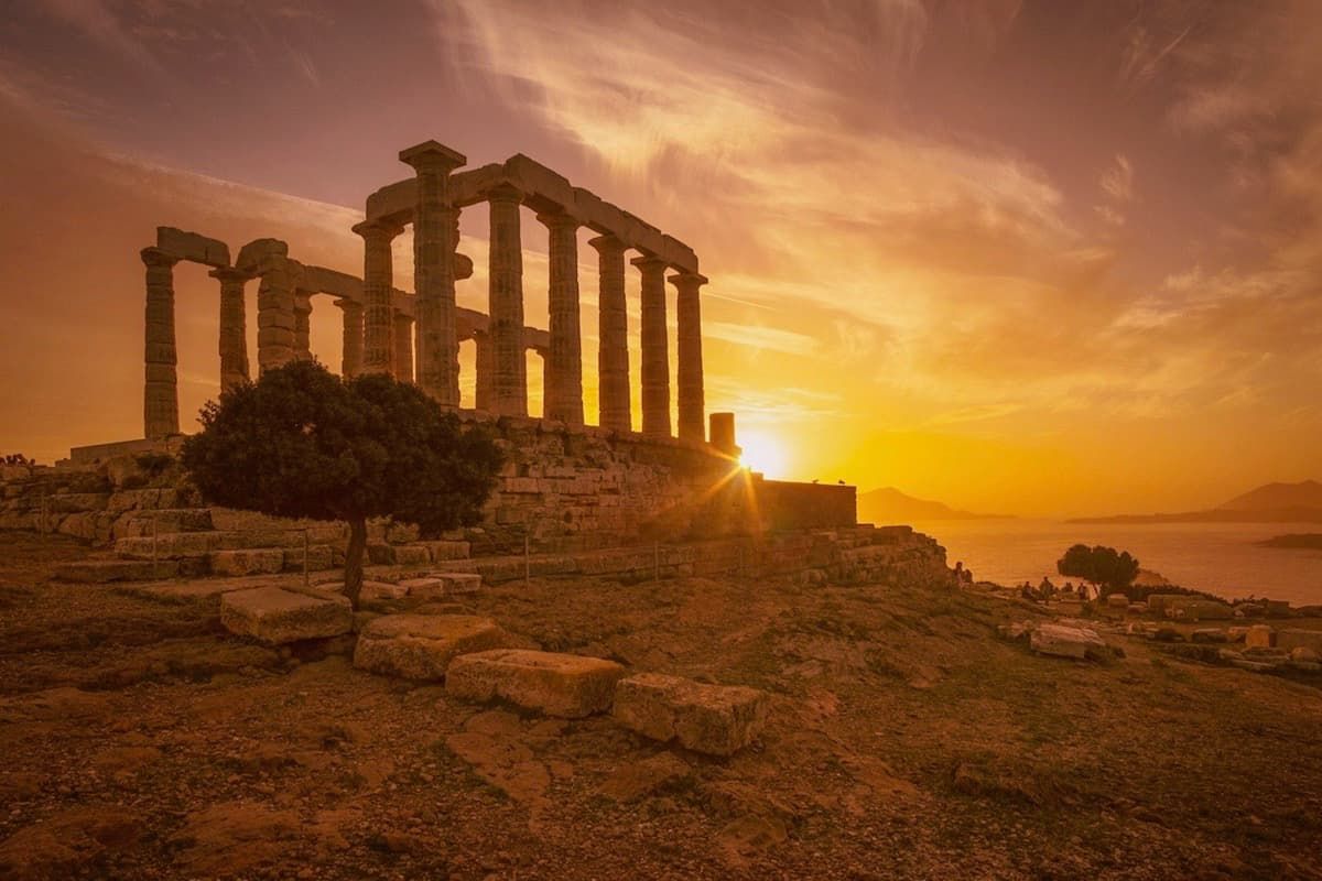Temple of Poseidon, Greece Rent-a-Car, Athens Rent-a-Car