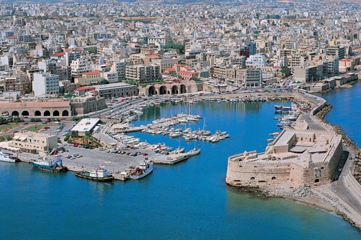Heraklion port, Crete car rentals, Crete car rental