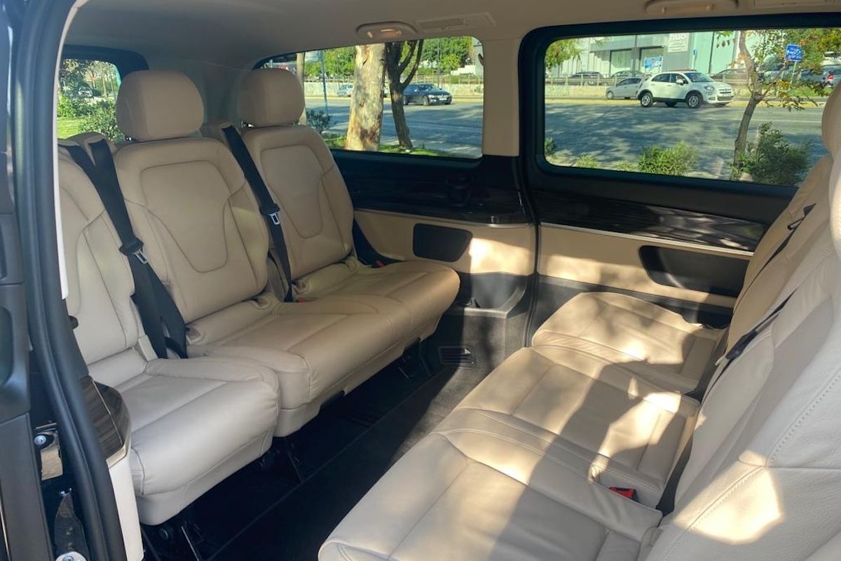 Minivan interior, Luxury Cars Greece, Transfer Services, Greece Transfers