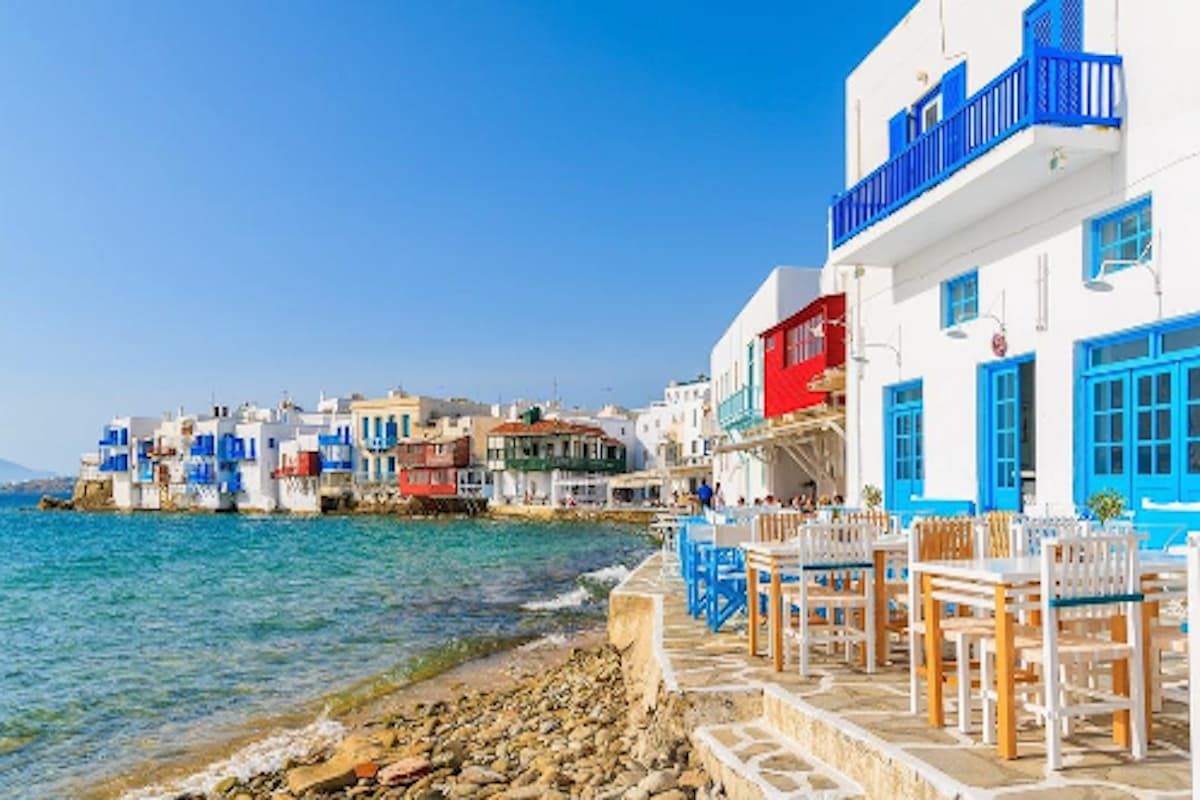 Little Venice, Mykonos car rentals, Mykonos rent-a-car