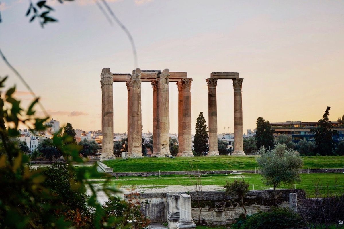 Temple of Zeus, Athens Car Rentals, Athens Car Rental